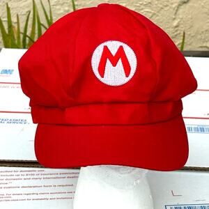 Red Super Mario Bros Men's Hat